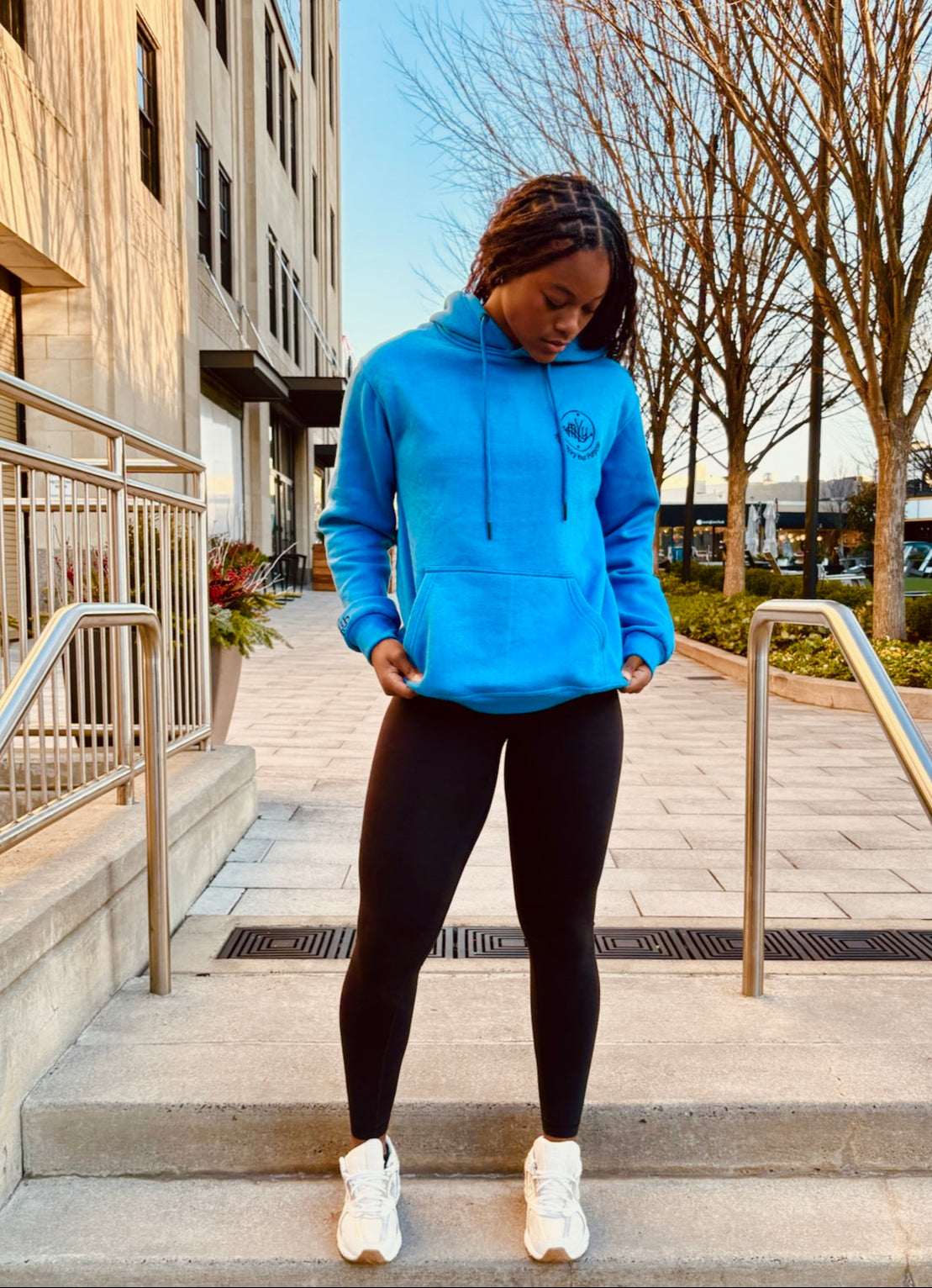 Blue 'What's Your Why' Hoodie