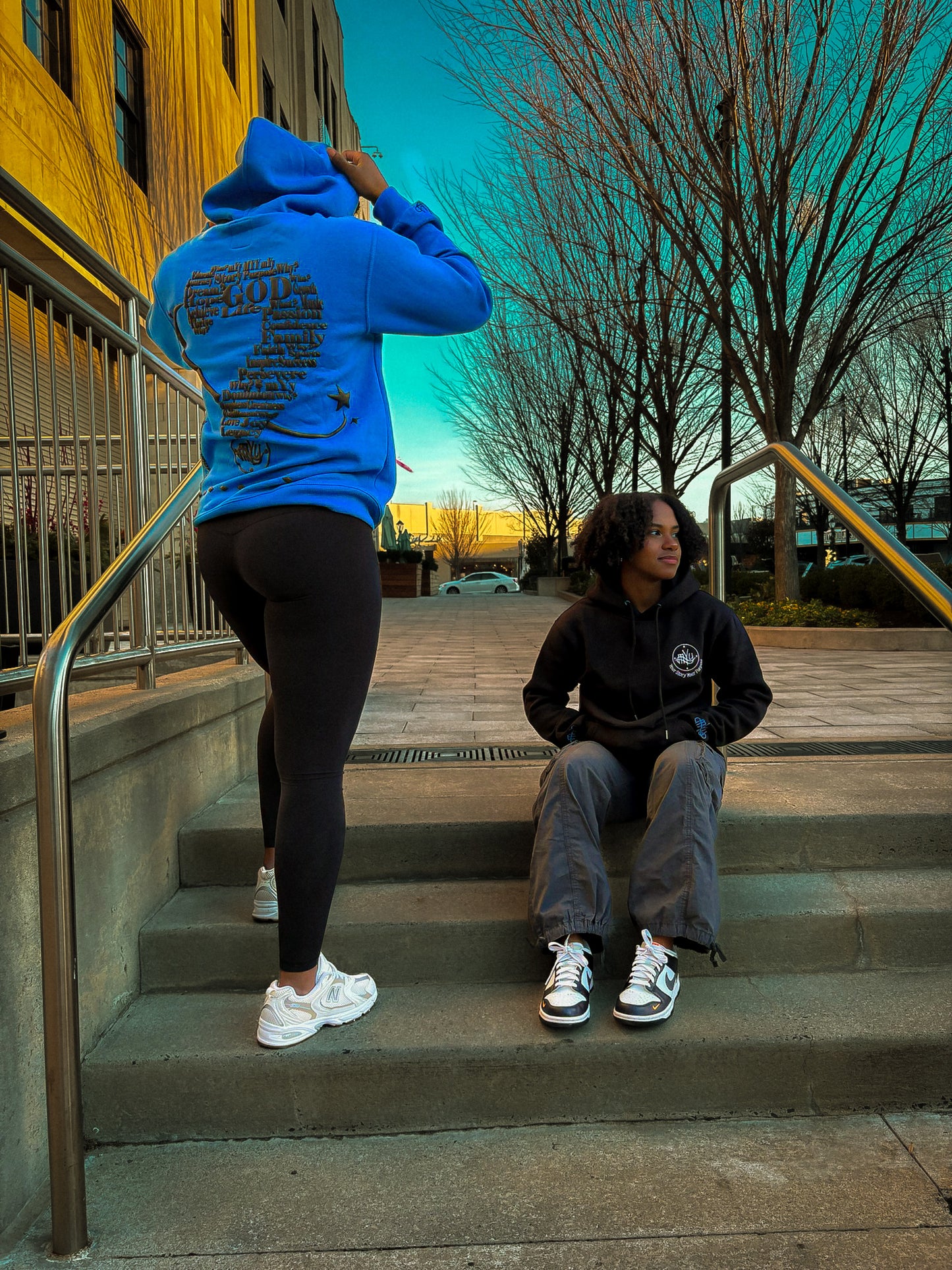 Blue 'What's Your Why' Hoodie